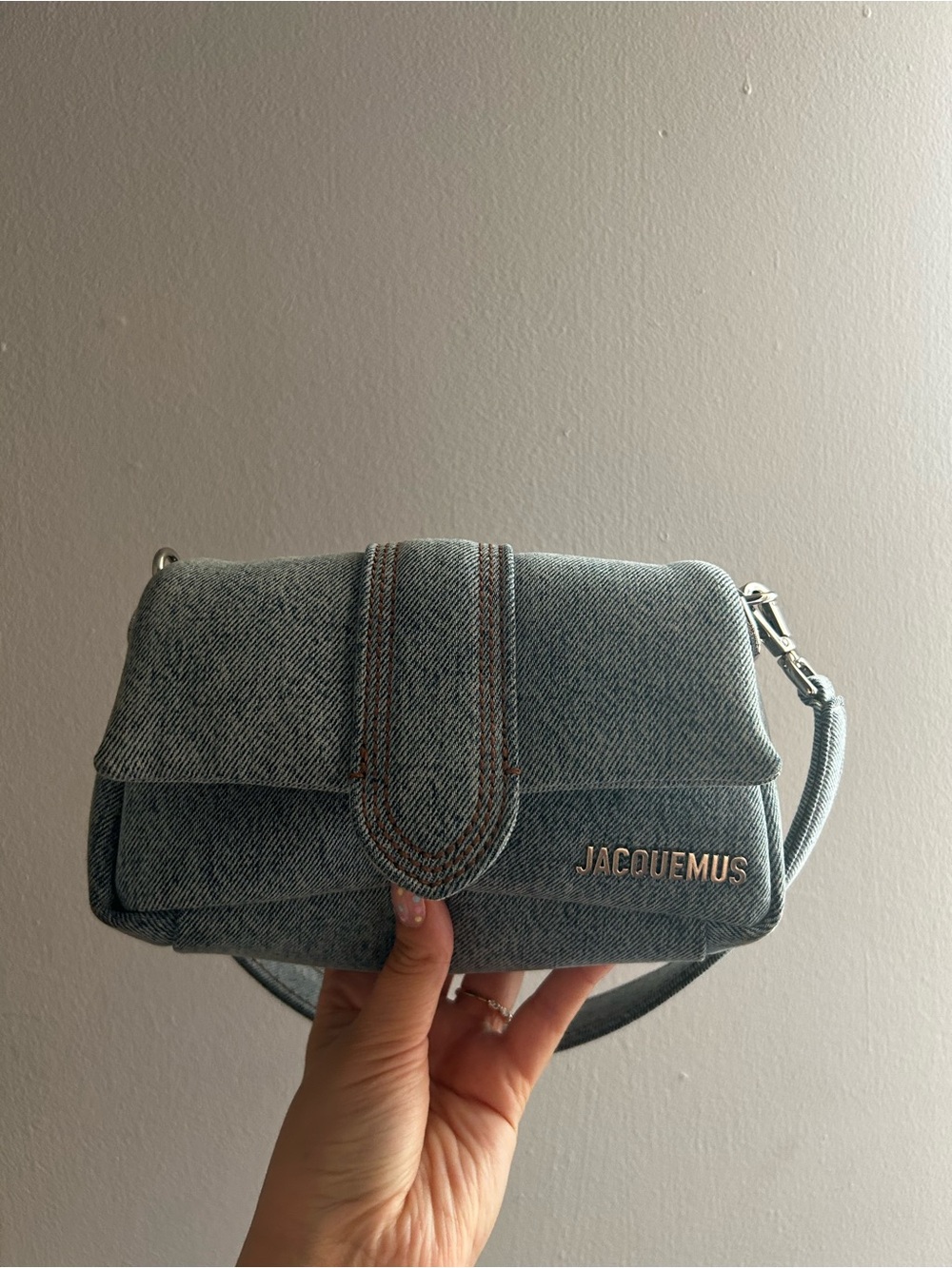 Jacquemus Le Petit Bambimou Denim Bag
